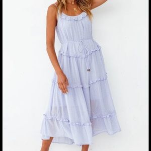 Fortunate One Baby blue dress